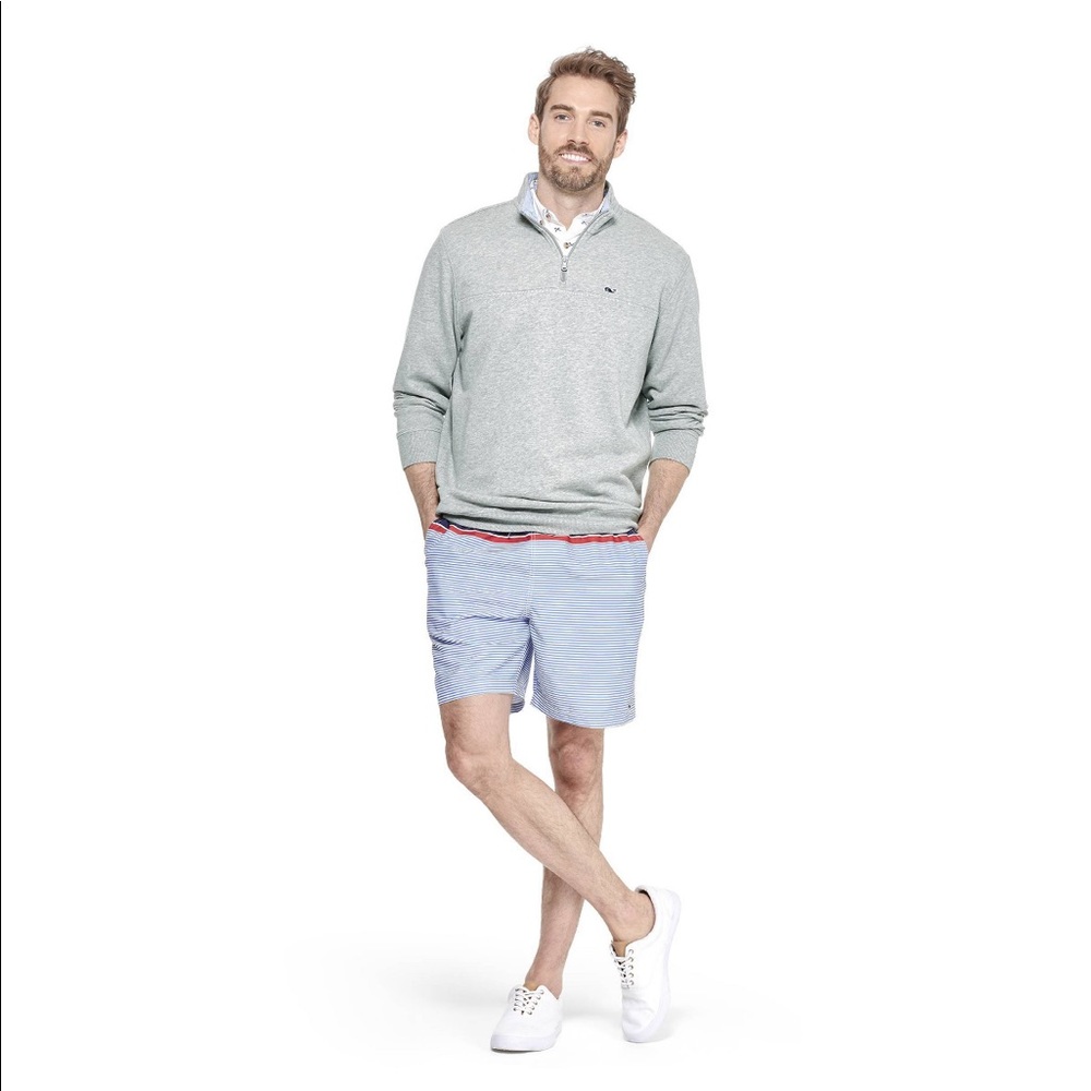 Vineyard Vines Men’s 1/4 Zip Gray Pullover Sz M - Picture 4 of 4